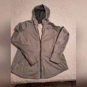 Puma zip up hoodie sweatshirt